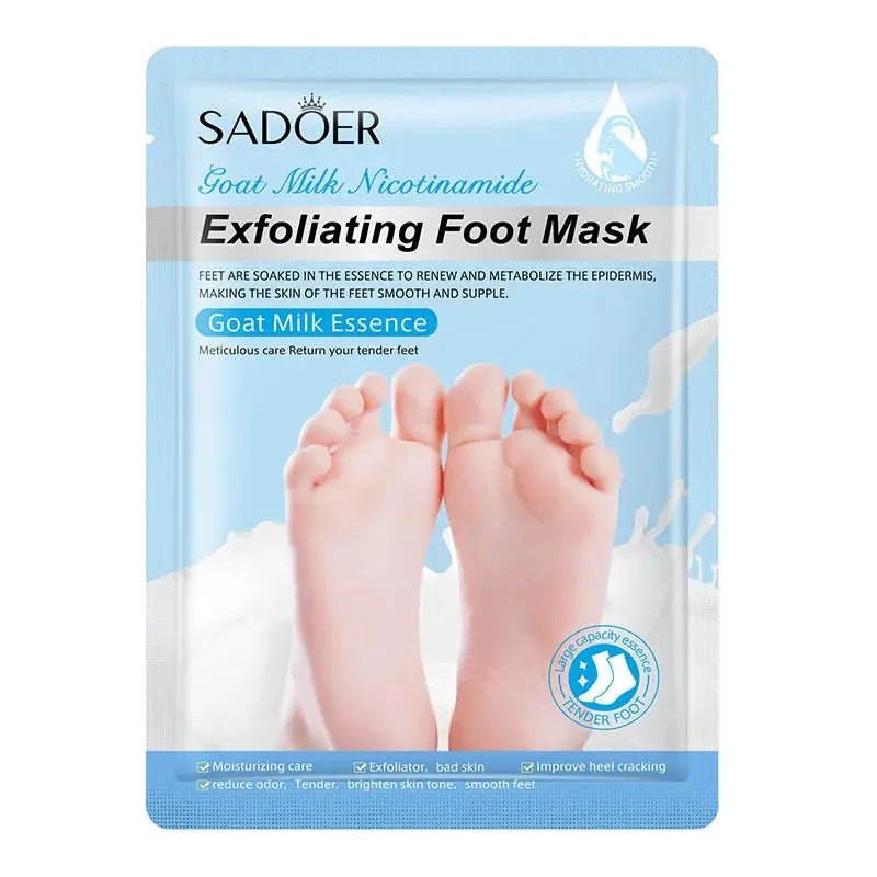1 Pair Exfoliating Feet Mask Exfoliating Foot Peel Mask Socks PedicureTransform Your Skin with Exfoliating Feet Mask



Description:
A Series of Foot Problems,Dead Skin and Callus,Dry and Rough,Sallow and Dull

Mild Lactic Acid 、SoftenNovaCartNovacartExfoliating Feet Mask