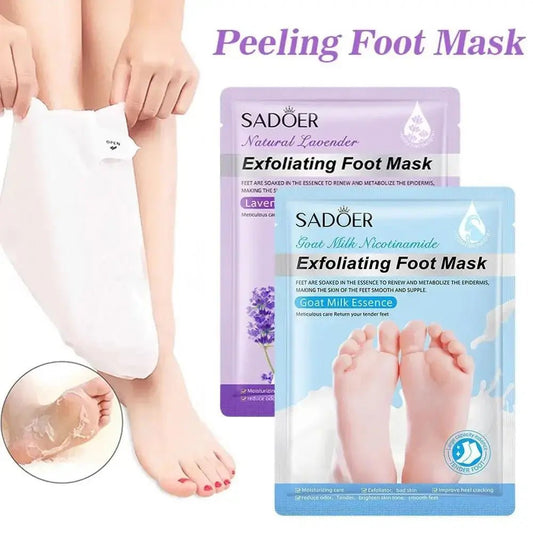 1 Pair Exfoliating Feet Mask Exfoliating Foot Peel Mask Socks PedicureTransform Your Skin with Exfoliating Feet Mask



Description:
A Series of Foot Problems,Dead Skin and Callus,Dry and Rough,Sallow and Dull

Mild Lactic Acid 、SoftenNovaCartNovacartExfoliating Feet Mask