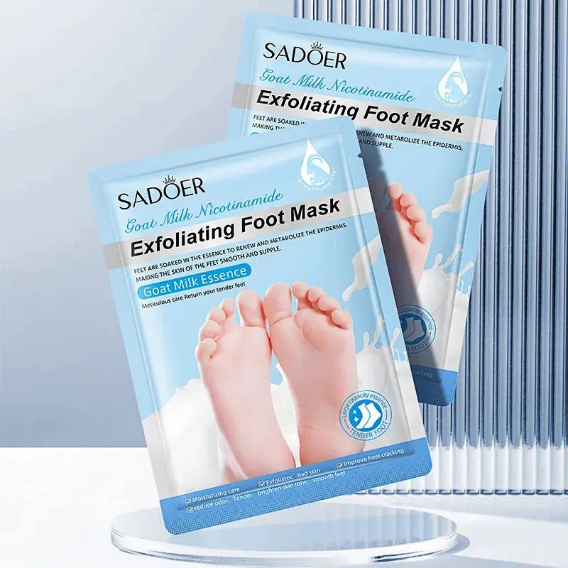 1 Pair Exfoliating Feet Mask Exfoliating Foot Peel Mask Socks PedicureTransform Your Skin with Exfoliating Feet Mask



Description:
A Series of Foot Problems,Dead Skin and Callus,Dry and Rough,Sallow and Dull

Mild Lactic Acid 、SoftenNovaCartNovacartExfoliating Feet Mask