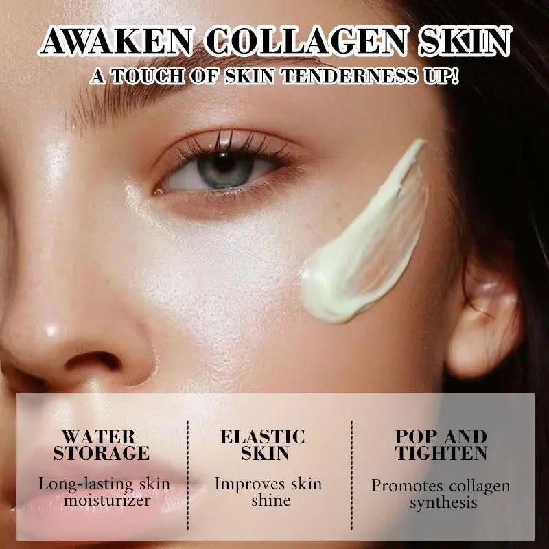 100G Retinol Collagen Radiant Moisturizing Silky Cream, 1 Count Hydrat【Deep Hydration】: With its waterfall water refill feature, the cream ensures a continuous supply of moisture, keeping your skin deeply hydrated throughout the day anNovaCartNovacartRetinol Collagen