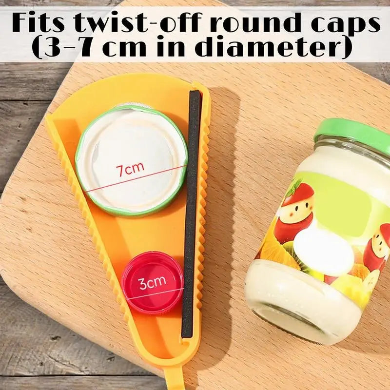 2 Counts Jar and Bottle Opener, Functional Can Lid Gripper Pad for Wea【Comfortable Grip Design】The jar opener has a comfortable ergonomic grip design for easy to use. Its serrated edges can secure the lid tightly and allow you easily tNovaCartNovacartJar and Bottle Opener
