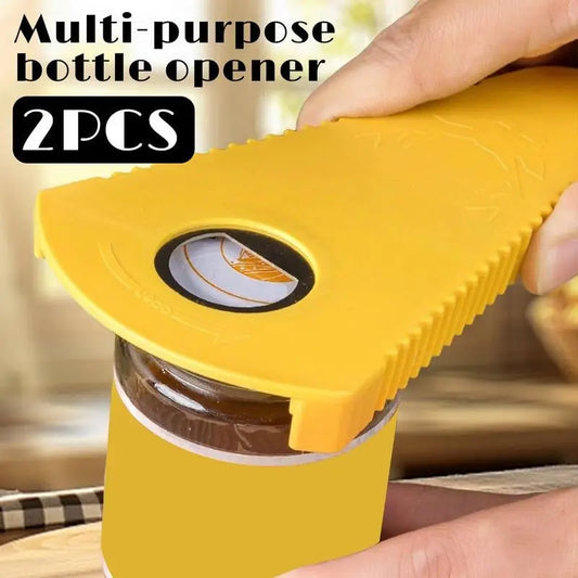 2 Counts Jar and Bottle Opener, Functional Can Lid Gripper Pad for Wea【Comfortable Grip Design】The jar opener has a comfortable ergonomic grip design for easy to use. Its serrated edges can secure the lid tightly and allow you easily tNovaCartNovacartJar and Bottle Opener