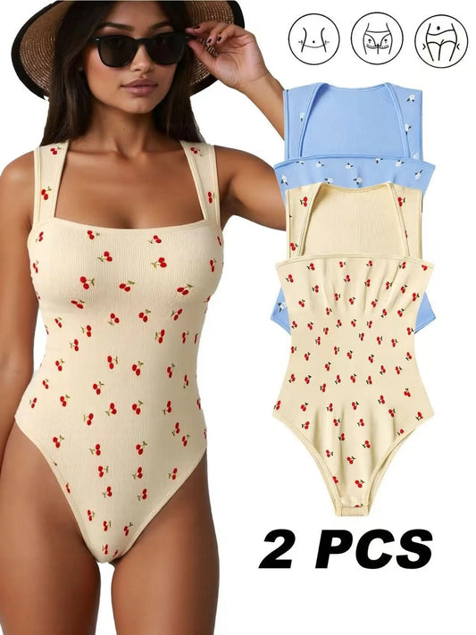2 Packs NEW Women's Summer Outfit Baby Blue Cherry Print Jumpsuit For 1.
 Effortless Vintage Style


 2.Commute-Ready Comfort


 3.Flattering Silhouette


 4.Functional &amp; Fashionable


 5.Versatile Summer EssentialJewelleryNovaCartNovacartWomen's Summer Outfit
