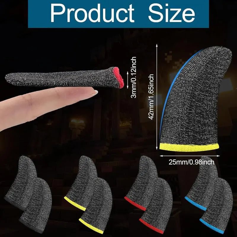40 Count Gaming Finger Sleeve for Gaming Thumb Sleeves Mobile Gaming FNovaCartNovacartGaming Finger Sleeve
