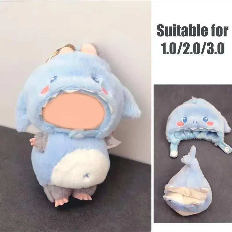 6.69Inch Doll Clothes for LAB, Animal Pretend Clothes, Cute 3D Shark D【Fits Most 17cm Dolls – Cute &amp; Universal】
Designed to fit 17cm (6.7-inch) collectible dolls, this outfit works with a variety of fantasy-style or chibi figures (NovaCartNovacart6.69Inch Doll Clothes