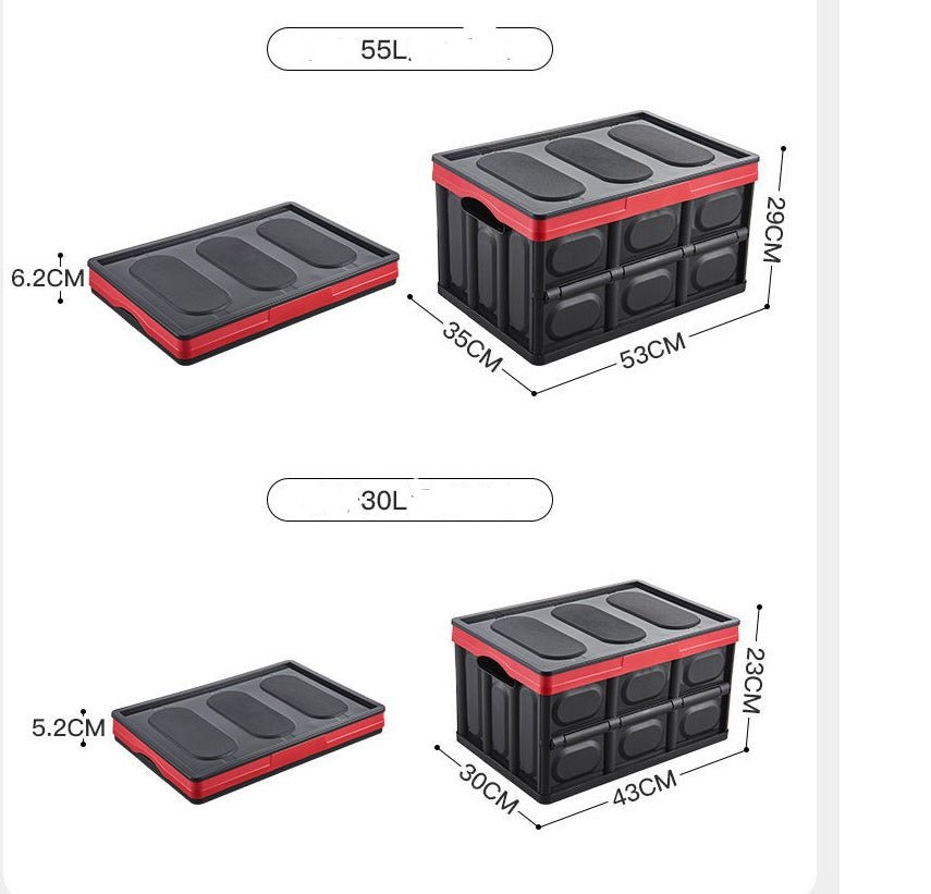 Backup storage box storage car folding storage box - Novacart