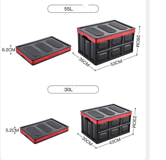 Backup storage box storage car folding storage box - Novacart