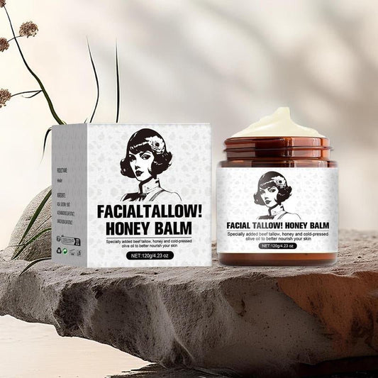 Beef Tallow & Honey Face Cream, Moisturizing Face Cream, Hydrating Skin Care Product for Women & Men - Novacart