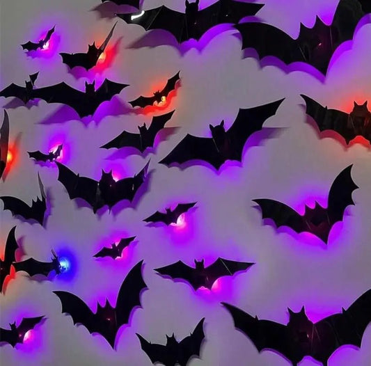 Bougerv 3D Bat Design LED Decorations 12Pcs/24Pcs Set Spooky Ornaments🎃 Transform Your Space with BougeRV 3D Bat Design LED Decorations! 🎃
✨ Elevate Your Halloween Décor ✨
BougeRV offers 12pcs/24pcs sets of 3D bat design LED decoratiNovaCartNovacartBougerv 3D Bat Design