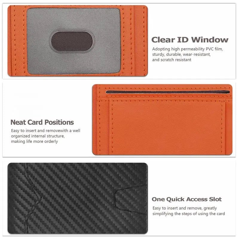Carbon Fiber Ultra-Thin Men'S Wallet,11 Card Slots Anti-Scan RFID Shie✅ 【RFID anti-theft technology】
Built-in high-density carbon fiber shielding layer, effectively blocking 13.56MHz frequency band signals, preventing electronic scanniNovaCartNovacartCarbon Fiber Ultra-Thin Wallet