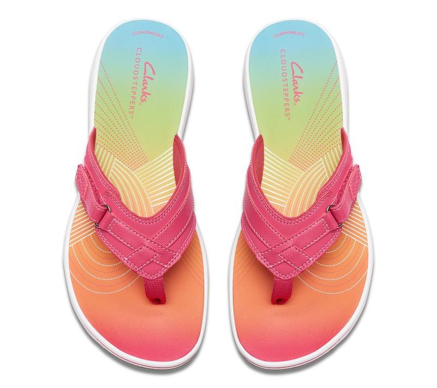 Clarks Cloudsteppers Sport Thong Sandals - Breeze Sea - Novacart