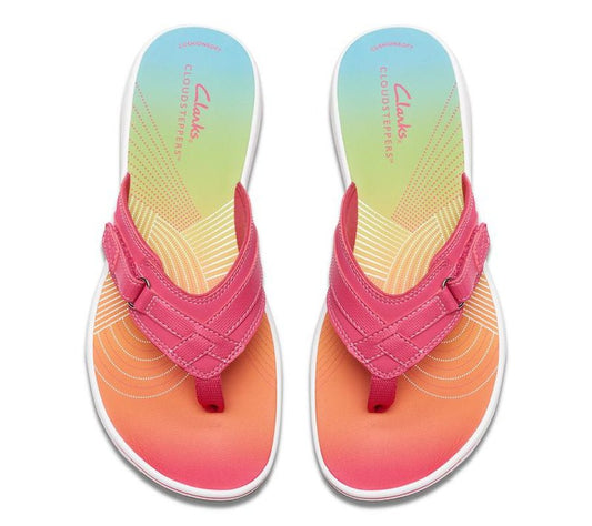 Clarks Cloudsteppers Sport Thong Sandals - Breeze Sea - Novacart