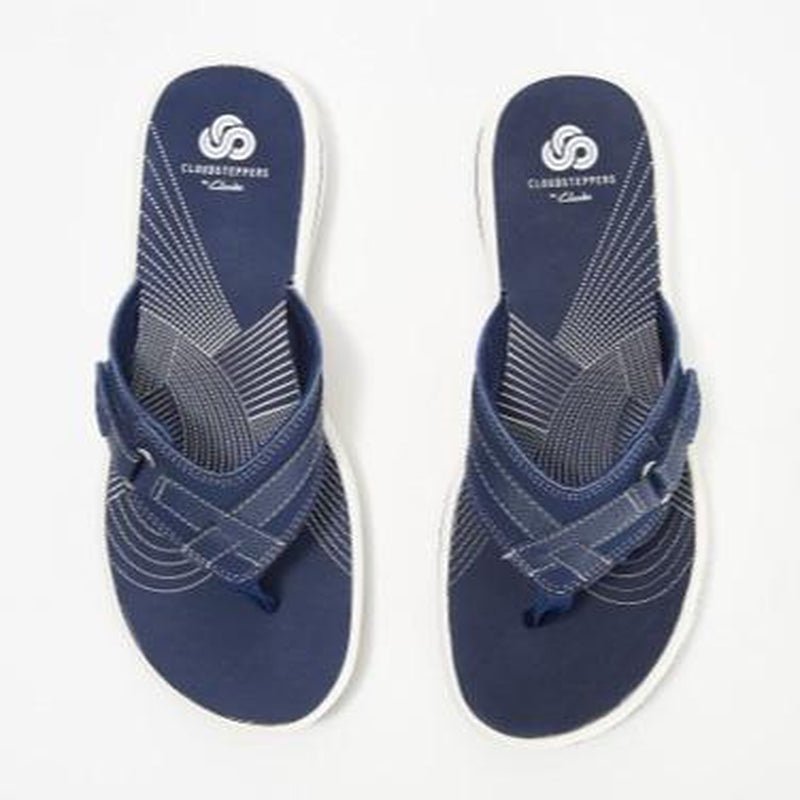 Clarks Cloudsteppers Sport Thong Sandals - Breeze Sea - Novacart