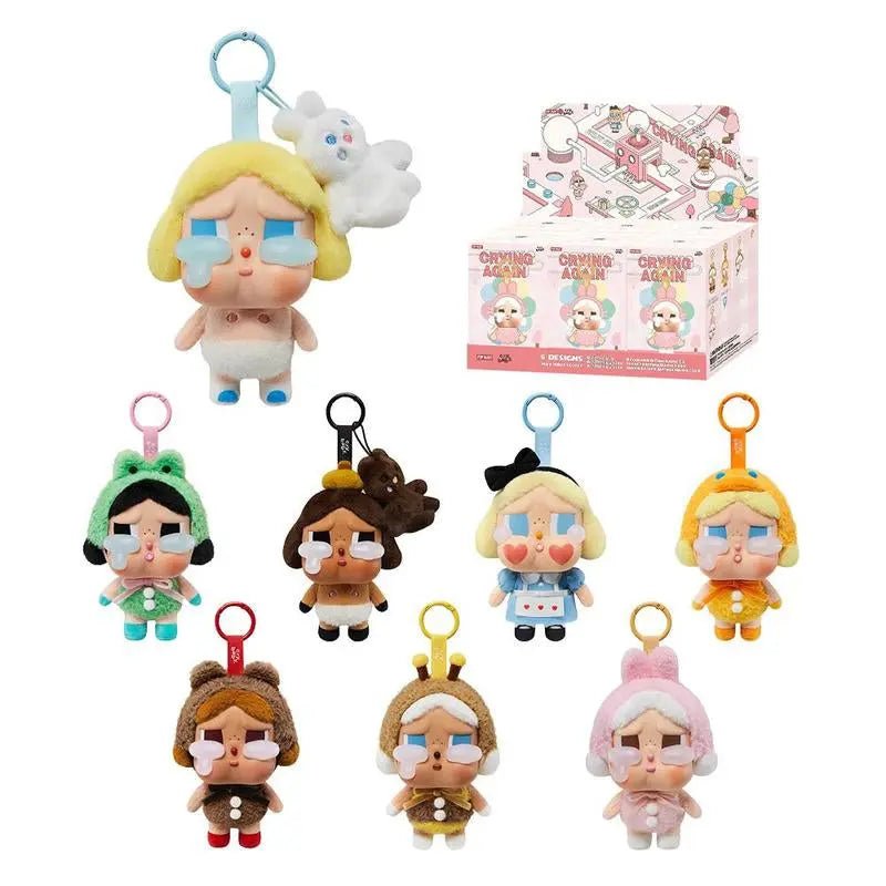 CRYBABY Crying Again Series-Vinyl Face Plush Blind Box, Mystery BoxDesigner: POP MART
Release Date: November, 2024
Material: ABS/PVC
Manufacturer recommended age: 15 years and up
Blind Box: All items are figurine products with diffeNovaCartNovacartCrying Again Series-Vinyl Face Plush
