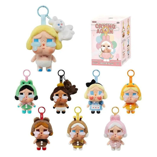 CRYBABY Crying Again Series-Vinyl Face Plush Blind Box, Mystery BoxDesigner: POP MART
Release Date: November, 2024
Material: ABS/PVC
Manufacturer recommended age: 15 years and up
Blind Box: All items are figurine products with diffeNovaCartNovacartCrying Again Series-Vinyl Face Plush