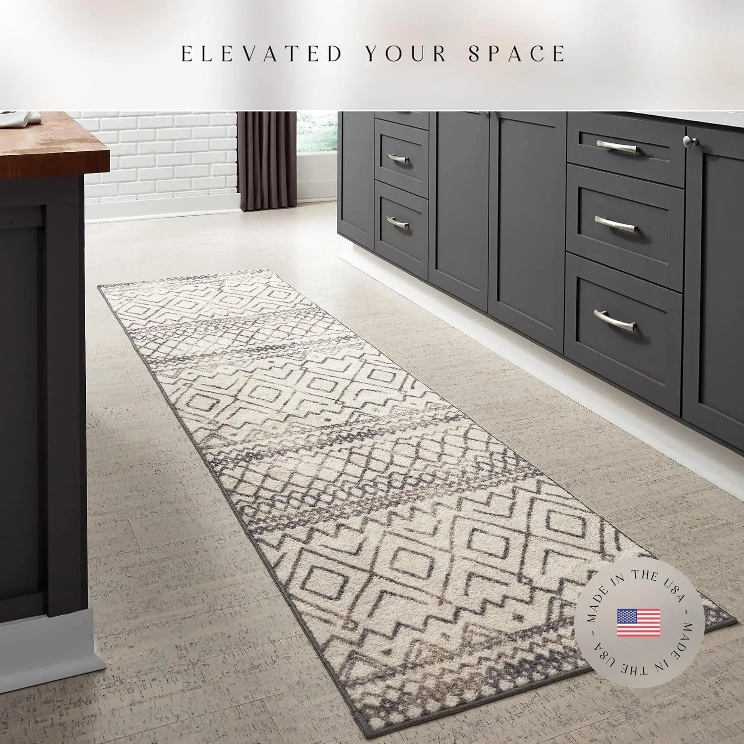 Maples Rugs Abstract Diamond Modern Distressed Non Slip Runner Rug forPolyester
Contemporary Moroccan Motif – Showcasing an abstract diamond pattern with a distressed finish, this rug introduces a modern twist to traditional Moroccan dMaples RugsNovacartMaples Rugs