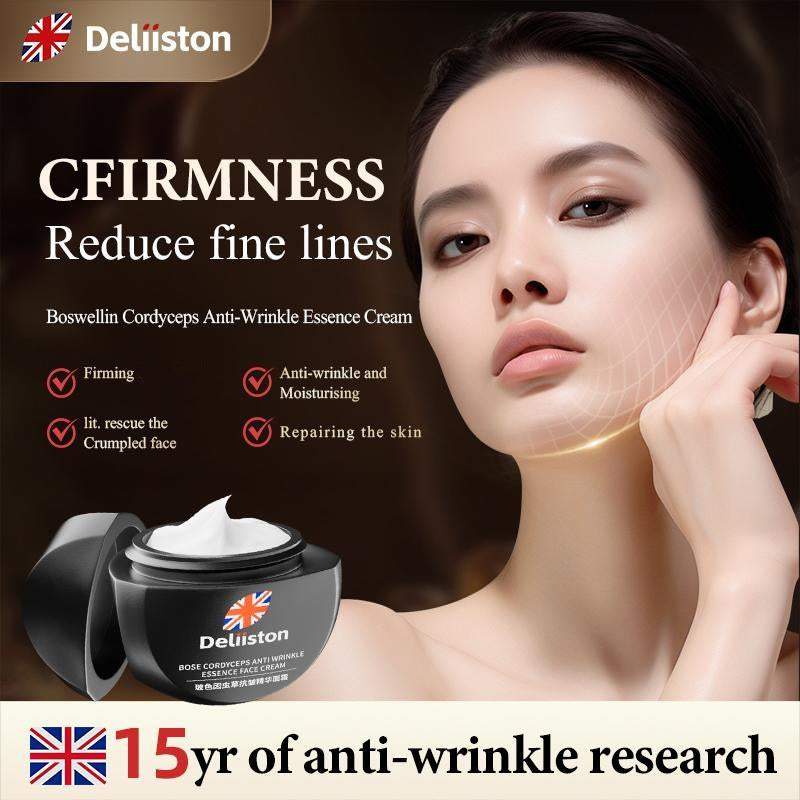 【Deliiston】Anti - Aging Face Cream Serum, Multi Peptide Serum Cream, Deep Wrinkle Repair Serum, for Mature and Dry Skin, Serum Infused Night Cream - Novacart