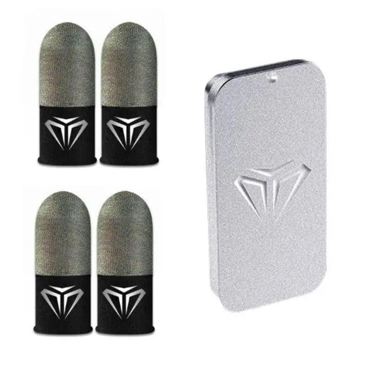 Dual Color Gaming Finger Gloves, 2 Pairs Finger Sleeves with Storage B【Storage Box Included】: Convenient for storage and keeps the gloves organized.
【Versatile Gaming Accessory】: While optimized for mobile gaming, the dual color gamingNovaCartNovacartDual Color Gaming Finger Gloves