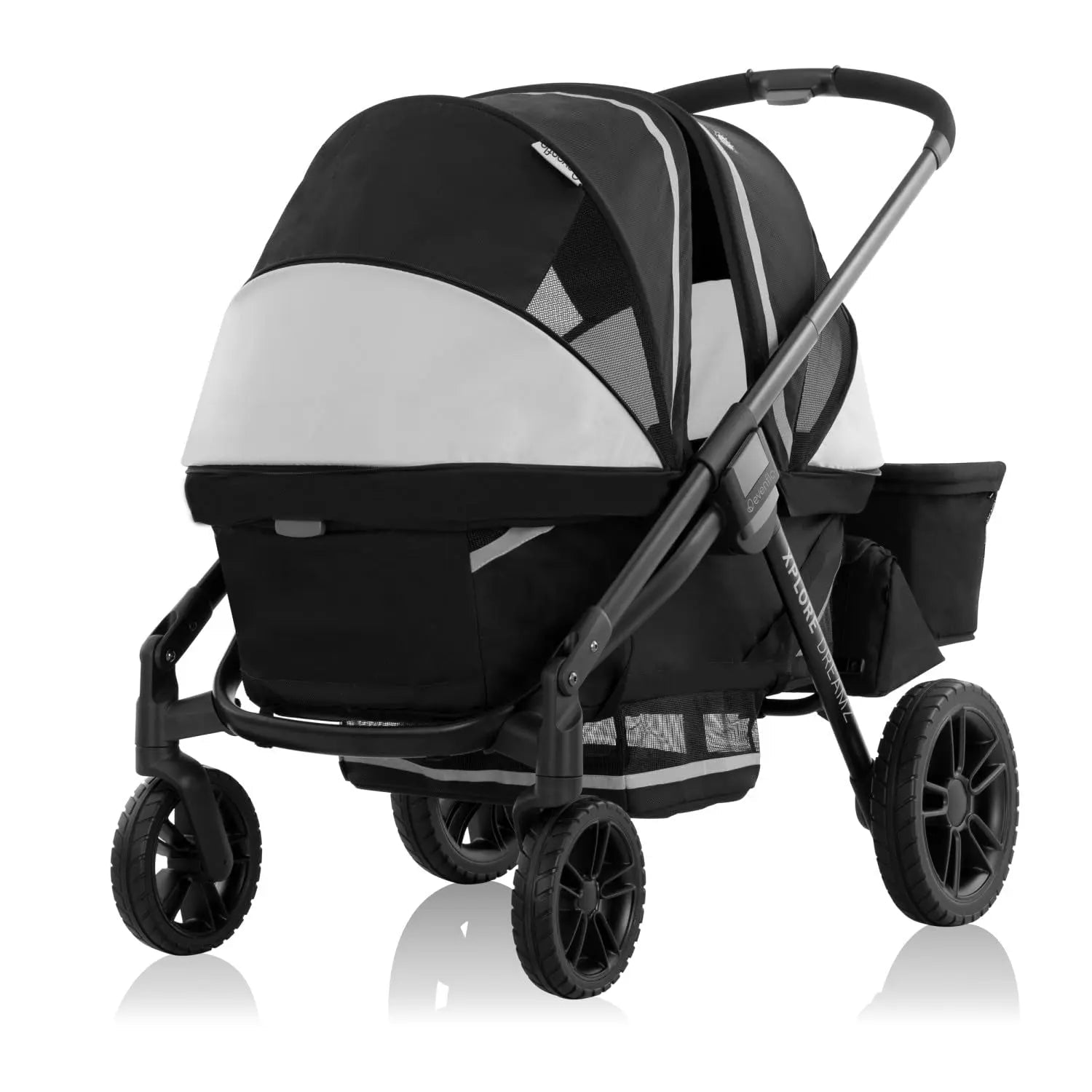 Evenflo Pivot Xplore All-Terrain Stroller Wagon (Ranger Green)53% Steel
Imported
GET TWO RIDES IN ONE: Change from push to pull mode with a flip of the 3-position telescoping handle, which adjusts easily to suit a parent’s heig90-day-limitedNovacartEvenflo Pivot Xplore