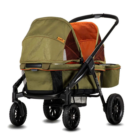 Evenflo Pivot Xplore All-Terrain Stroller Wagon (Ranger Green)53% Steel
Imported
GET TWO RIDES IN ONE: Change from push to pull mode with a flip of the 3-position telescoping handle, which adjusts easily to suit a parent’s heig90-day-limitedNovacartEvenflo Pivot Xplore