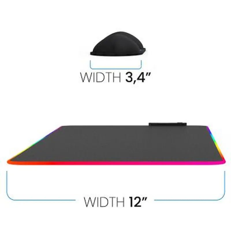 Everlasting Comfort Gaming Mouse Pad - Extra Long Desk Pad with MousepMAXIMIZES YOUR GAMING SPACE: Our large gaming mouse pad measures 31.5x11.8 inches (80x30cm), big enough to place your gaming keyboard and gaming mouse, with ample spNovaCartNovacartGaming Mouse Pad