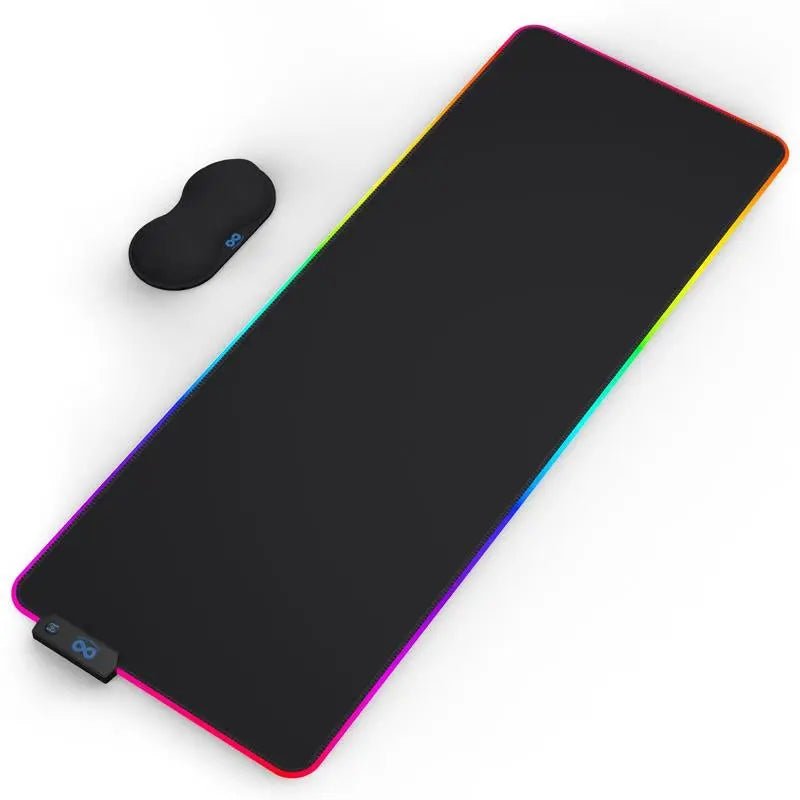 Everlasting Comfort Gaming Mouse Pad - Extra Long Desk Pad with MousepMAXIMIZES YOUR GAMING SPACE: Our large gaming mouse pad measures 31.5x11.8 inches (80x30cm), big enough to place your gaming keyboard and gaming mouse, with ample spNovaCartNovacartGaming Mouse Pad