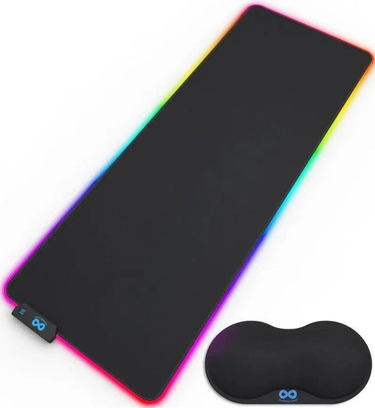 Everlasting Comfort Gaming Mouse Pad - Extra Long Desk Pad with MousepMAXIMIZES YOUR GAMING SPACE: Our large gaming mouse pad measures 31.5x11.8 inches (80x30cm), big enough to place your gaming keyboard and gaming mouse, with ample spNovaCartNovacartGaming Mouse Pad