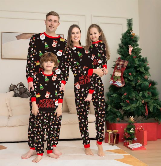 Family Christmas Matching Pajamas Set Christmas Pajamas For Family Christmas PJS Xmas Sleepwear - Novacart