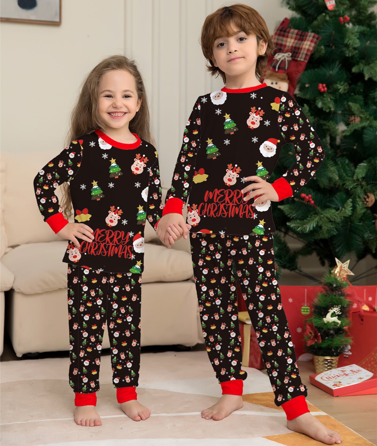 Family Christmas Matching Pajamas Set Christmas Pajamas For Family Christmas PJS Xmas Sleepwear - Novacart