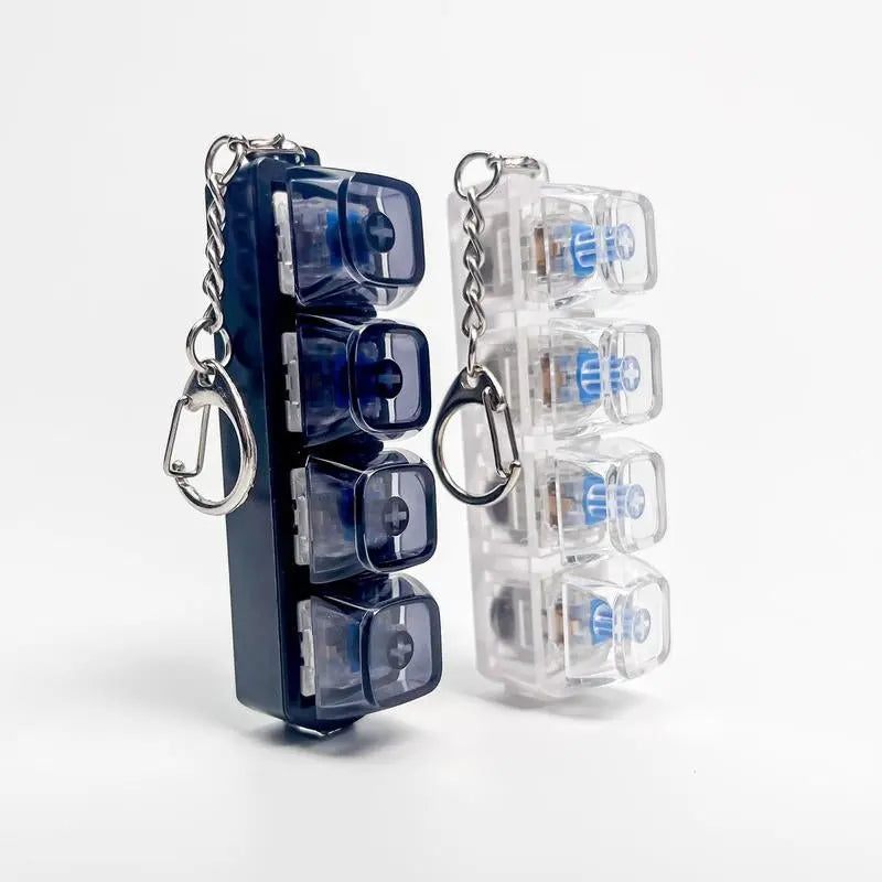 Fidget Toys, LED Keyboard Keychain, Fingertip Clicker, Stress Relief KNovaCartNovacartFidget Toys