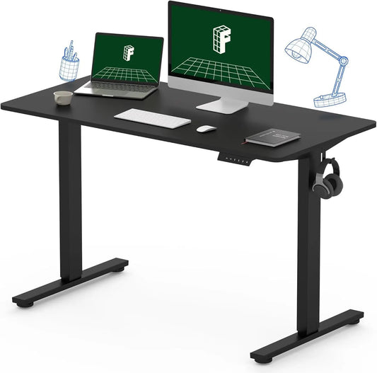FLEXISPOT One-Piece Electric Standing Desk, 48 X 24 Inches Adjustable SEAMLESS ONE-PIECE DESKTOP: Enjoy a smooth, gap-free surface that looks great and feels sturdy. The 1" thick one-piece top is more stable and durable than spliced alFLEXISPOTNovacartFLEXISPOT One-Piece Electric Standing Desk