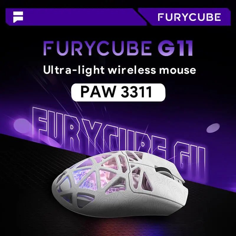 FURYCUBE Tri-Mode Gaming Mouse (2.4G/Bluetooth/Wired) Gaming Mouse,Rec🎮 FURYCUBE Tri-Mode Gaming Mouse
The FURYCUBE Tri-Mode Gaming Mouse offers versatile connectivity options: 2.4G, Bluetooth, and wired. Perfect for gaming and officeNovaCartNovacartFURYCUBE Tri-Mode Gaming Mouse