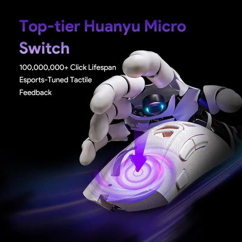 FURYCUBE Tri-Mode Gaming Mouse (2.4G/Bluetooth/Wired) Gaming Mouse,Rec🎮 FURYCUBE Tri-Mode Gaming Mouse
The FURYCUBE Tri-Mode Gaming Mouse offers versatile connectivity options: 2.4G, Bluetooth, and wired. Perfect for gaming and officeNovaCartNovacartFURYCUBE Tri-Mode Gaming Mouse