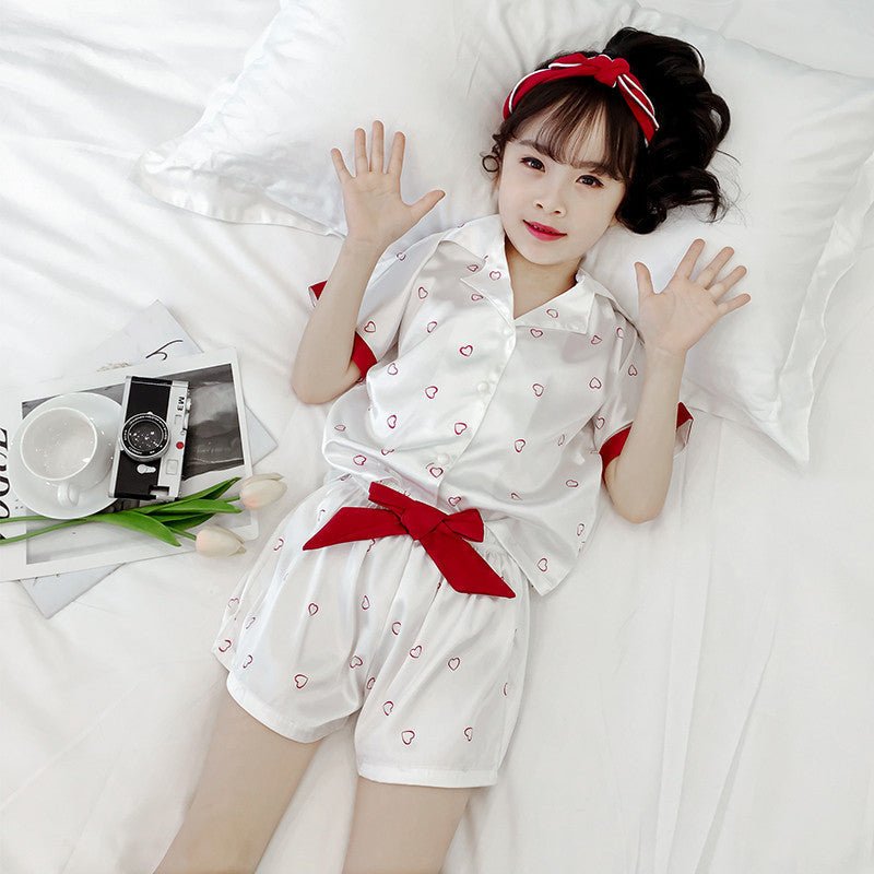 Girls summer cartoon pajamas set - Novacart