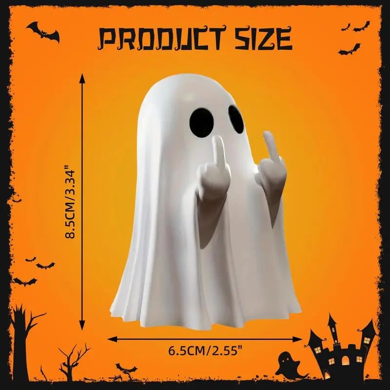 Halloween Ghost Figurine – Spooky Resin Middle Finger Ghost Decor | Cu🎃 Halloween Ghost Figurine – Spooky Resin Middle Finger Ghost Decor
✨ Cute &amp; Edgy Design ✨
This Halloween Ghost Figurine is a unique blend of cuteness and edginNovaCartNovacartHalloween Ghost Figurine