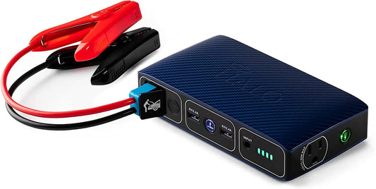 HALO Bolt 58830 ACDC Portable Car Battery Jump Starter | 58.8Wh USB PoPORTABLE PHONE, TABLET, and USB POWER BANK: Never run out of battery Two USB 2. 4V charging outputs means this iPhone, Samsung Galaxy, or iPad Portable Charger powerHALONovacartHALO Bolt 58830