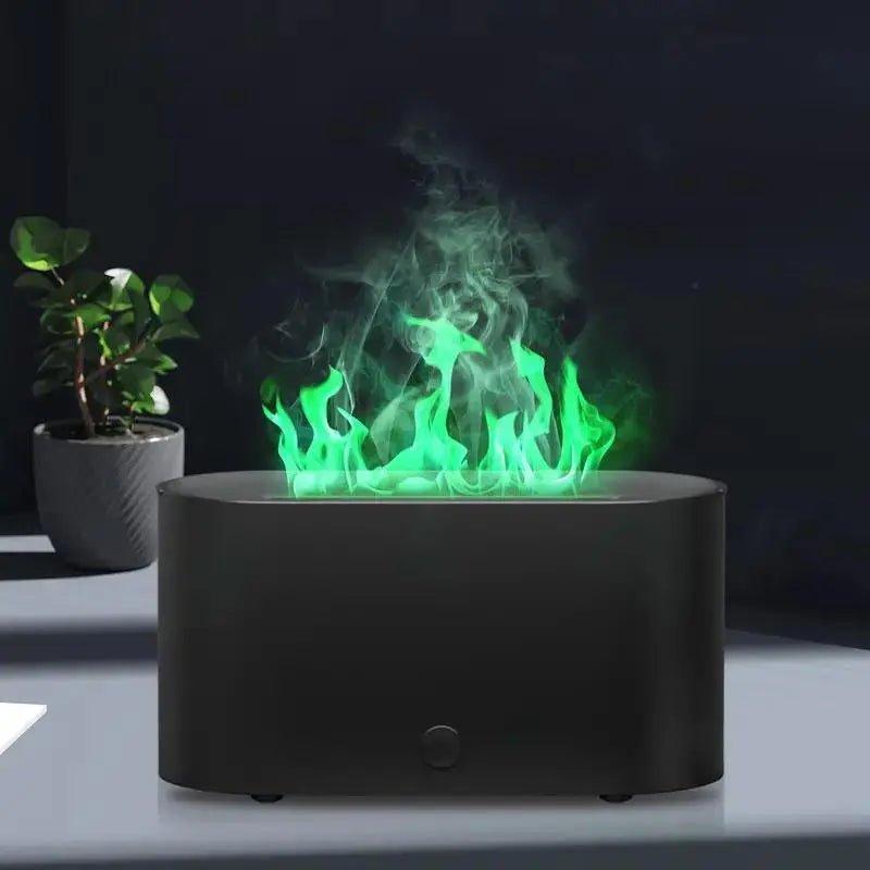 HEEYCEM LED Flame Aromatherapy Diffuser, USB Powered Simulated Flame CNovaCartNovacartHEYCEM LED Flame