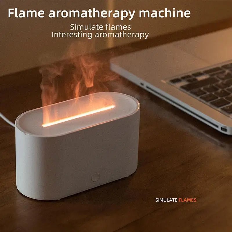 HEEYCEM LED Flame Aromatherapy Diffuser, USB Powered Simulated Flame CNovaCartNovacartHEYCEM LED Flame