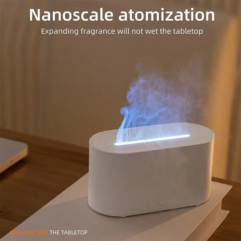 HEEYCEM LED Flame Aromatherapy Diffuser, USB Powered Simulated Flame CNovaCartNovacartHEYCEM LED Flame