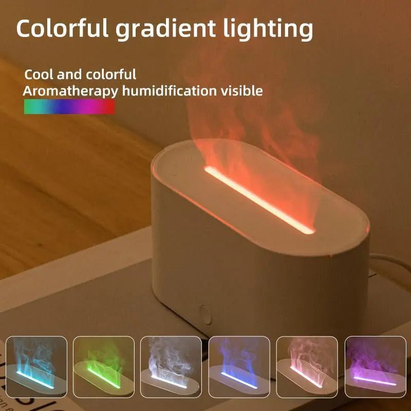 HEEYCEM LED Flame Aromatherapy Diffuser, USB Powered Simulated Flame CNovaCartNovacartHEYCEM LED Flame