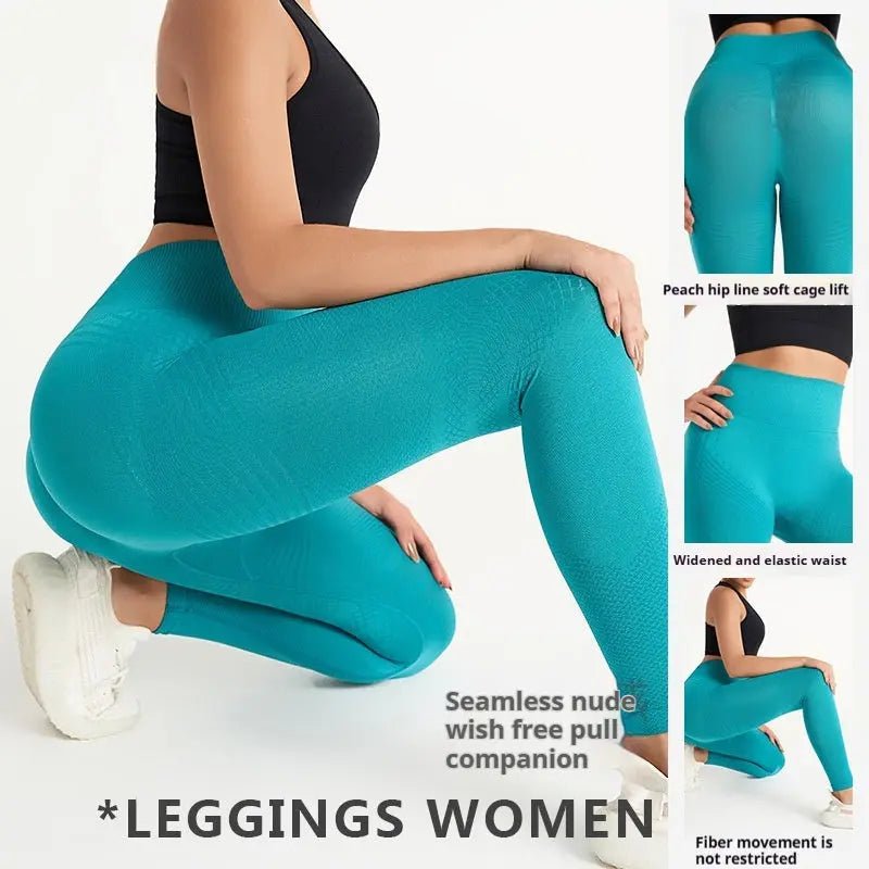 High Waist Hip Lift Exercise Workout Pants - Novacart