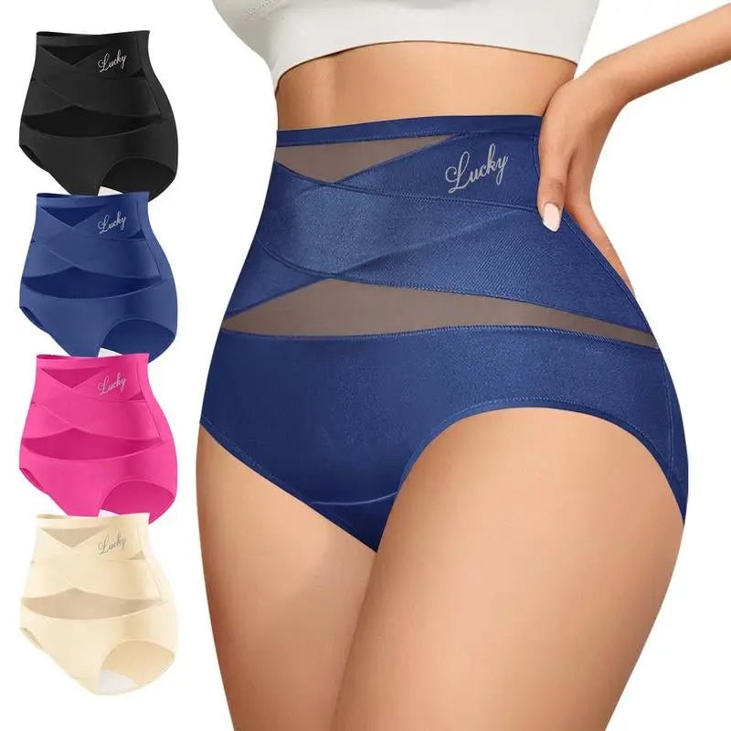 High-Waisted Letter Print Underwear,Cross Support Tummy Control Pantie8-Count High-Waisted Tummy-Control Brief Set
Designed for young women prioritizing sleek support and comfort. Lightweight fabric adapts to active lifestyles year-rouNovaCartNovacartHigh-Waisted Tummy Control