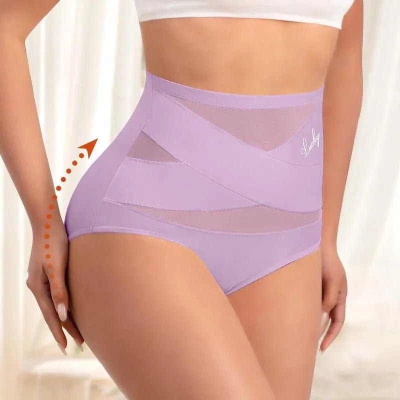 High-Waisted Letter Print Underwear,Cross Support Tummy Control Pantie8-Count High-Waisted Tummy-Control Brief Set
Designed for young women prioritizing sleek support and comfort. Lightweight fabric adapts to active lifestyles year-rouNovaCartNovacartHigh-Waisted Tummy Control