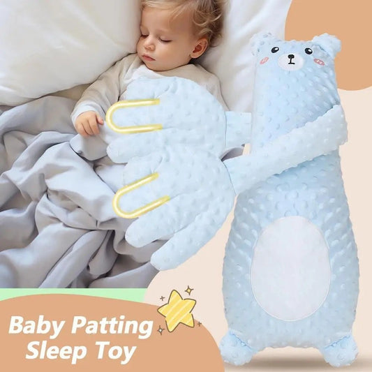 Infant Exhaust Pillow Hand Remote Controlled Soothing For Baby Sleep Cartoon Plush Toddler Comforting Hand - Novacart