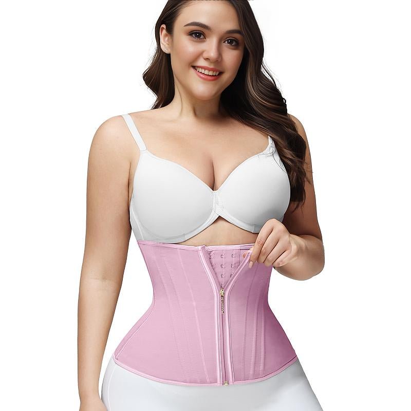 JOSHINE Waist Shapewear for Women Double - Layer Tummy Control Shapewear Workout Corset with Zipper - Novacart