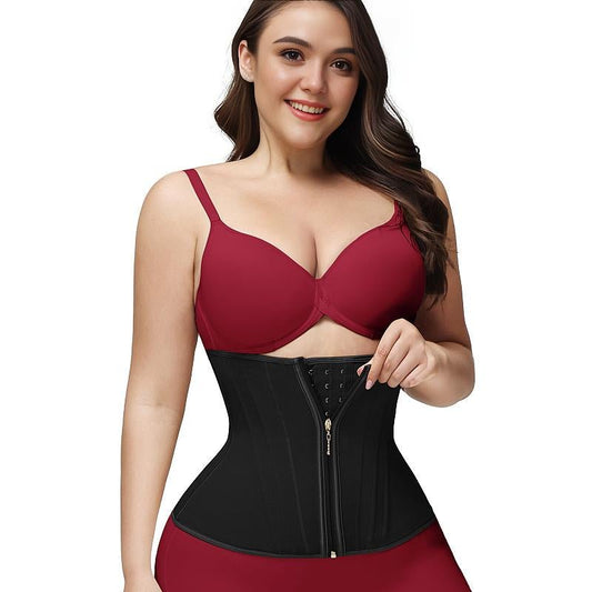 JOSHINE Waist Shapewear for Women Double - Layer Tummy Control Shapewear Workout Corset with Zipper - Novacart