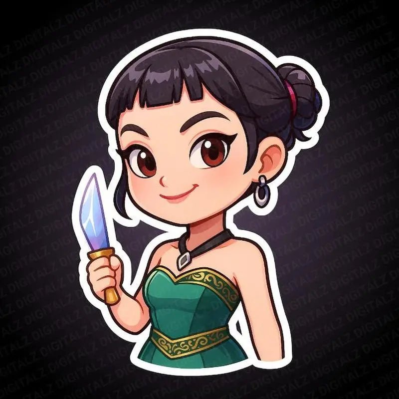 KPOP Demon Hunters Sticker | 20+ Hunterix | Zoey Mira Rumi Digital KpoNew Kiss-Cut Sticker | Funny Vinyl Decal for IndoorDecor
 
WELCOME TO OUR STORE!
 
HOW TO ORDER. 

Check product photos for size options.
Select your size from the dNovaCartNovacartKPOP Demon Hunters Sticker