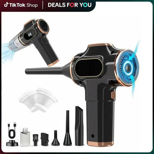 LIMITED TIME // FEW LEFT! Handheld Cordless Car Vacuum Cleaner, 4500PA🚗 Handheld Cordless Car Vacuum Cleaner
Powerful Suction
🌟 The portable car vacuum cleaner boasts an advanced motor with a max speed of 45000 RPM. It features a 300NovaCartNovacartHandheld Cordless Car Vacuum