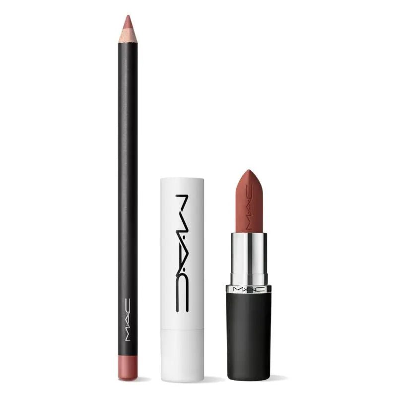 LIP COMBO by @ALEXCONSANILimited-Edition Lip Combo, Curated by Alex Cosani, Lip Pencil/Matte Lipstick/Squirt
Take home the lip combo of the year with Alex Consani’s signature M·A·C lip look.NovaCartNovacartLimited-Edition Lip Combo