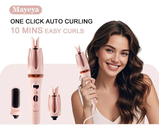 Mayeya 3-In-1 Automatic Curling and Straightening Iron |Temperature, D1.Very welcome to contact ourcustomer services at anytimeBefore ordering or when you areusing the product, we are happy tohelp with the product details andmore effecNovaCartNovacart3-In-1 Automatic Curling